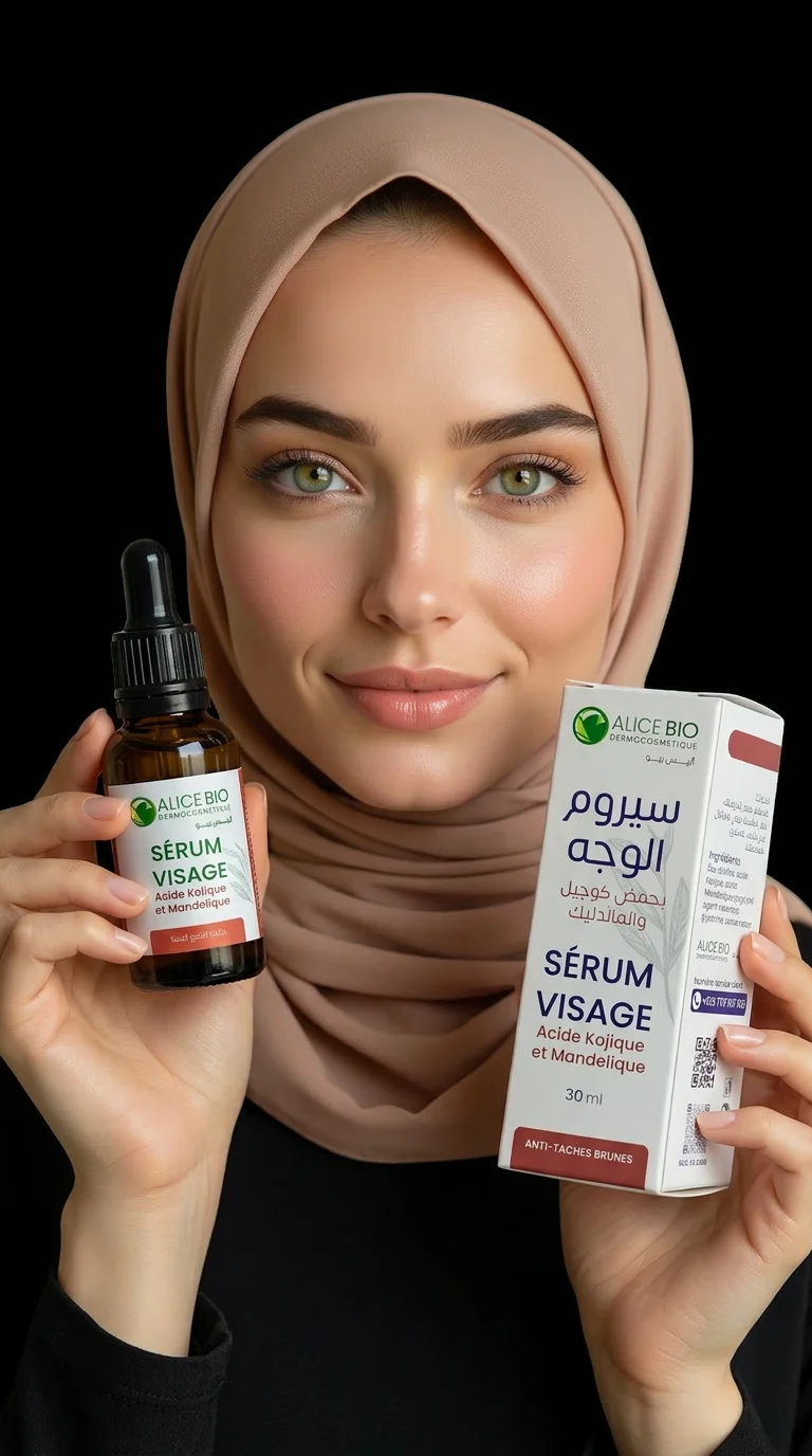 Dark spot correcting face serum with kojic acid and mandelic acid 2