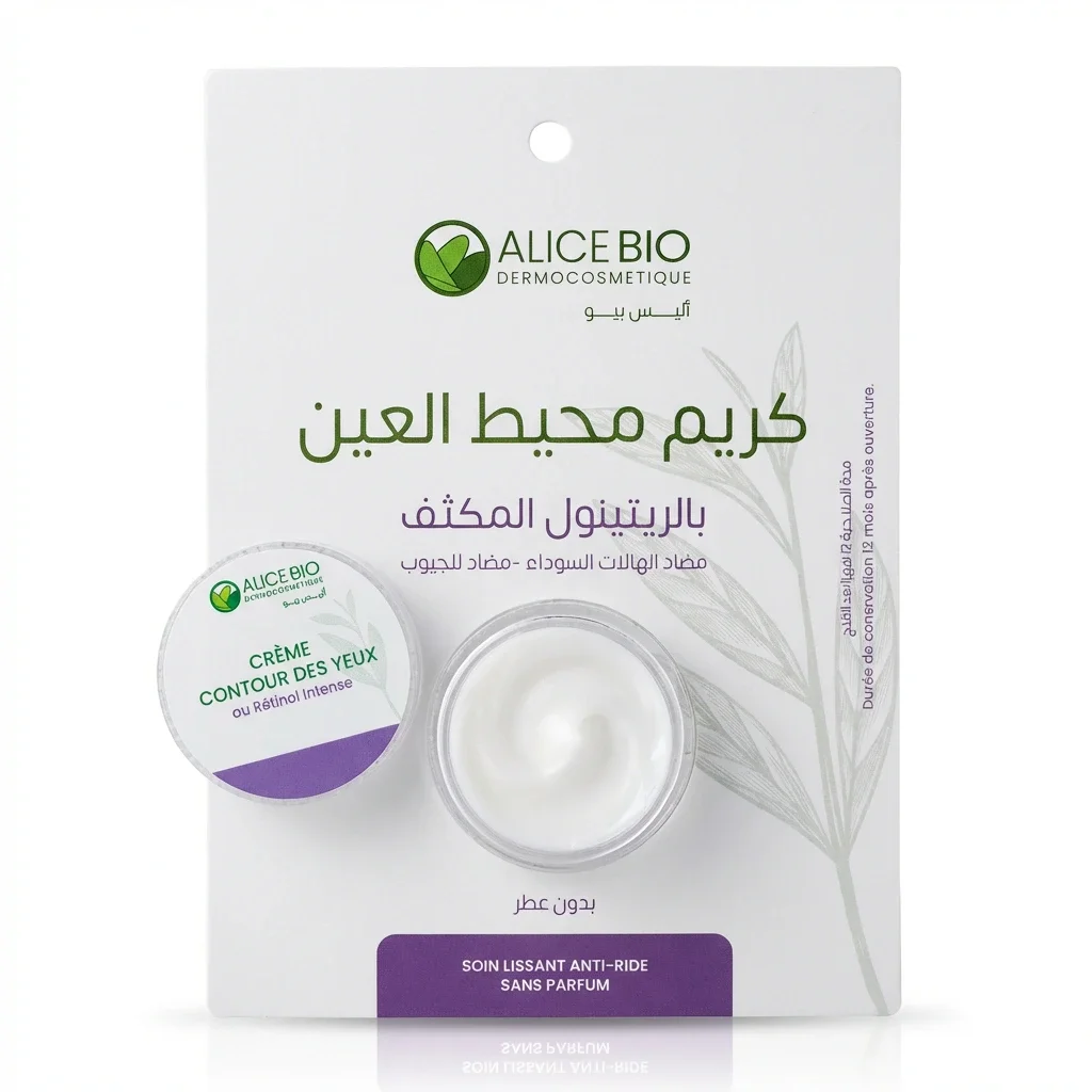 Retinol Eye Cream for Puffiness and Dark Circles